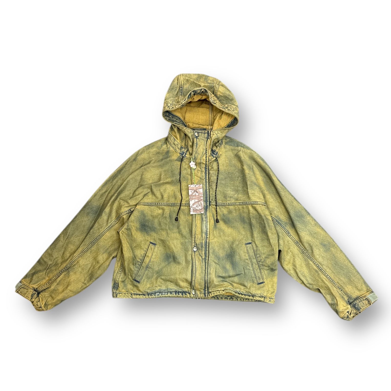 参考上代110000円 未使用品 TTT MSW 24SS Hooded denim jacket 