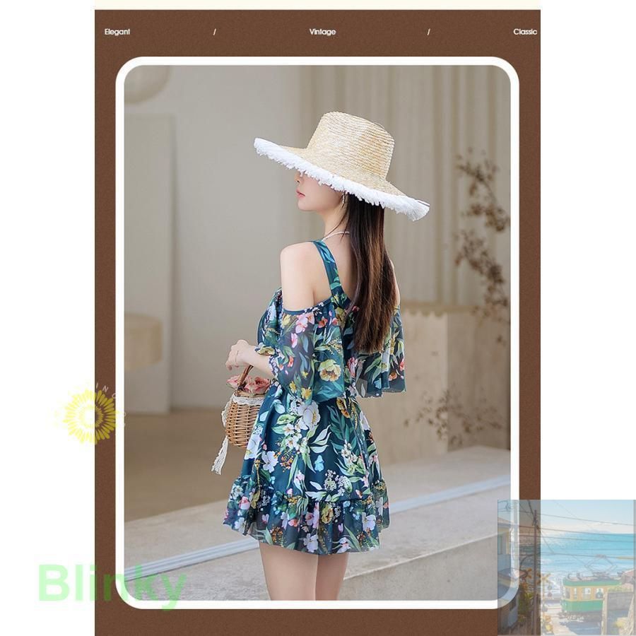 ワンピース水着 体型カバー水着