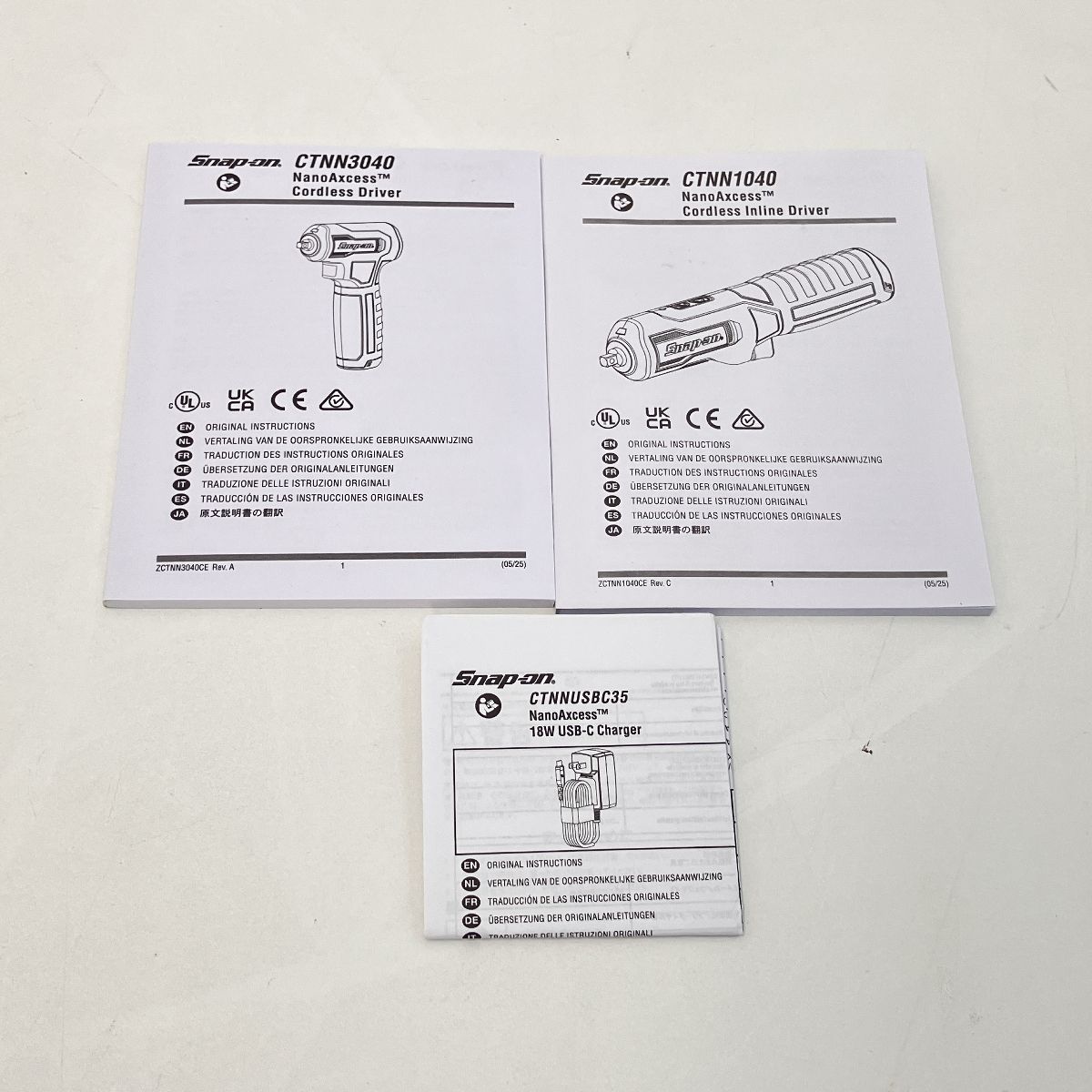 Snap-on スナップオン CTNN1040 CTNN3040 1 4ナノアクセスツールキット電動工具 Z10496269