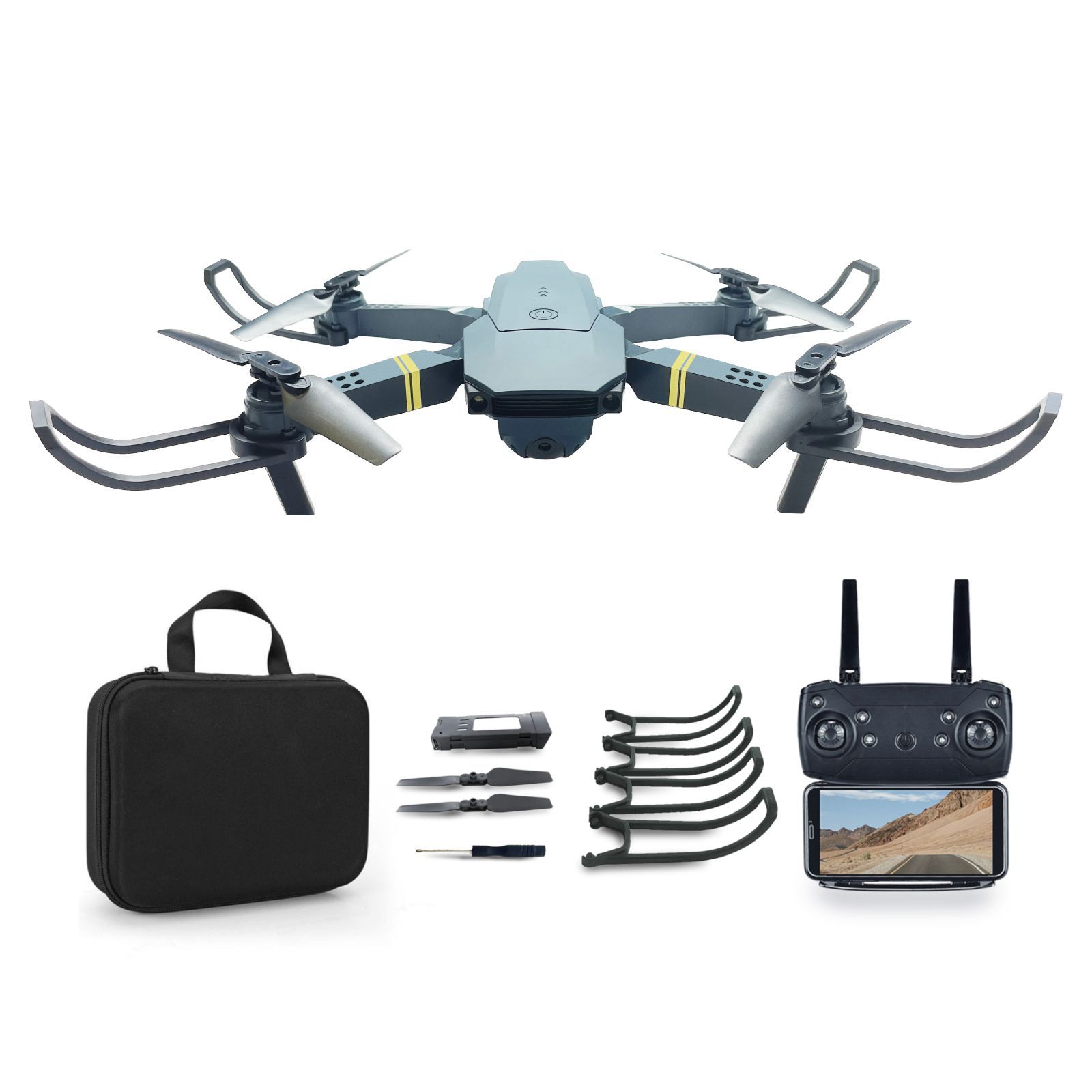 ドローン カメラ付き 屋外 100g未満 2カメラ搭載 ドローン野外 drone