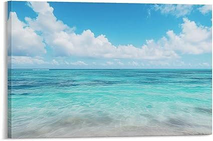 キャンバスアート アート パネル 海 モダン 在庫処分 絵画 青い海
