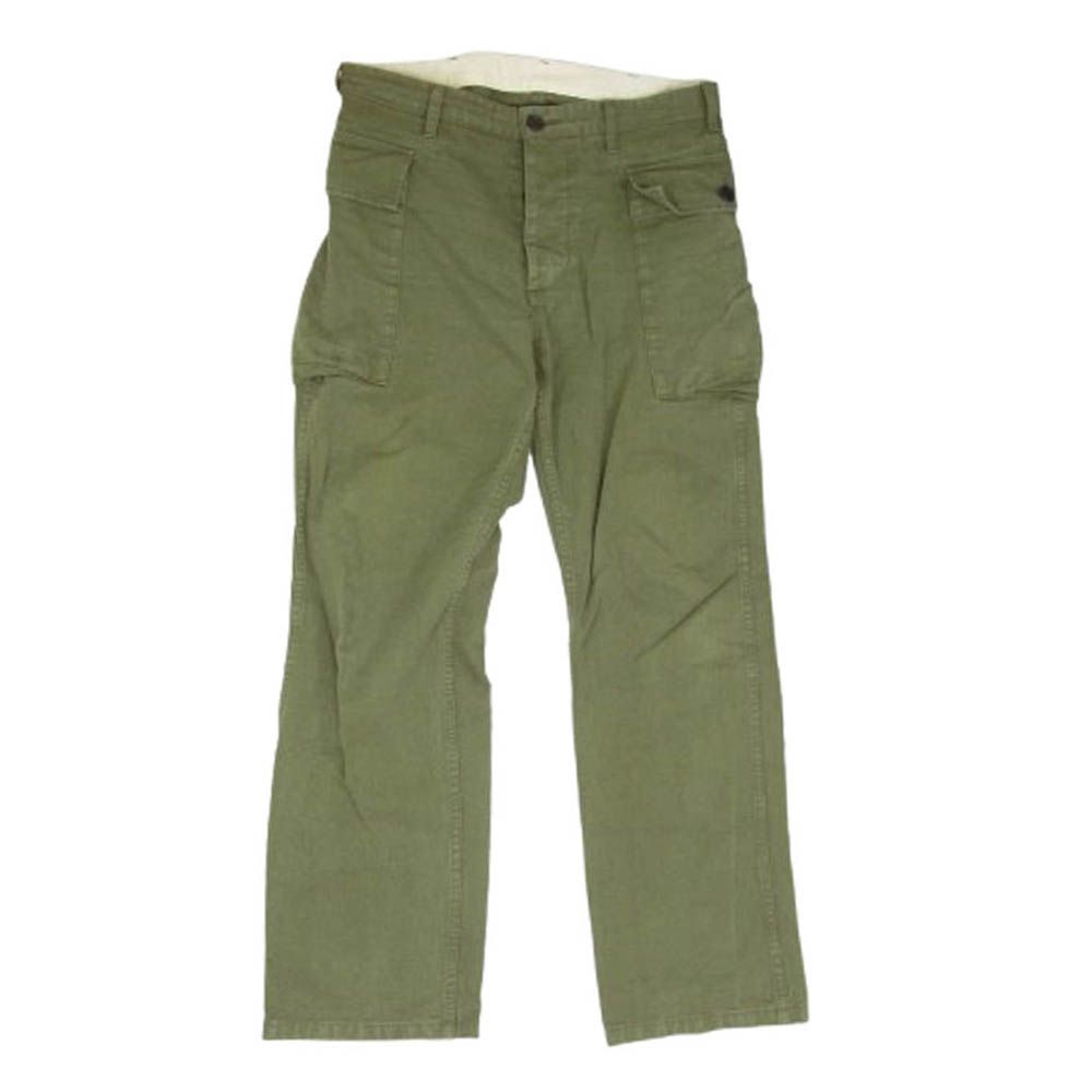 VISVIM ビズビム 115205008020 コットンリネン ミリタリー カーゴ パンツ カーキ系 2