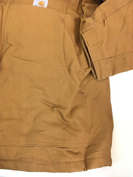 Deadstock」 古着 Carhartt ブラウン ダック パデット