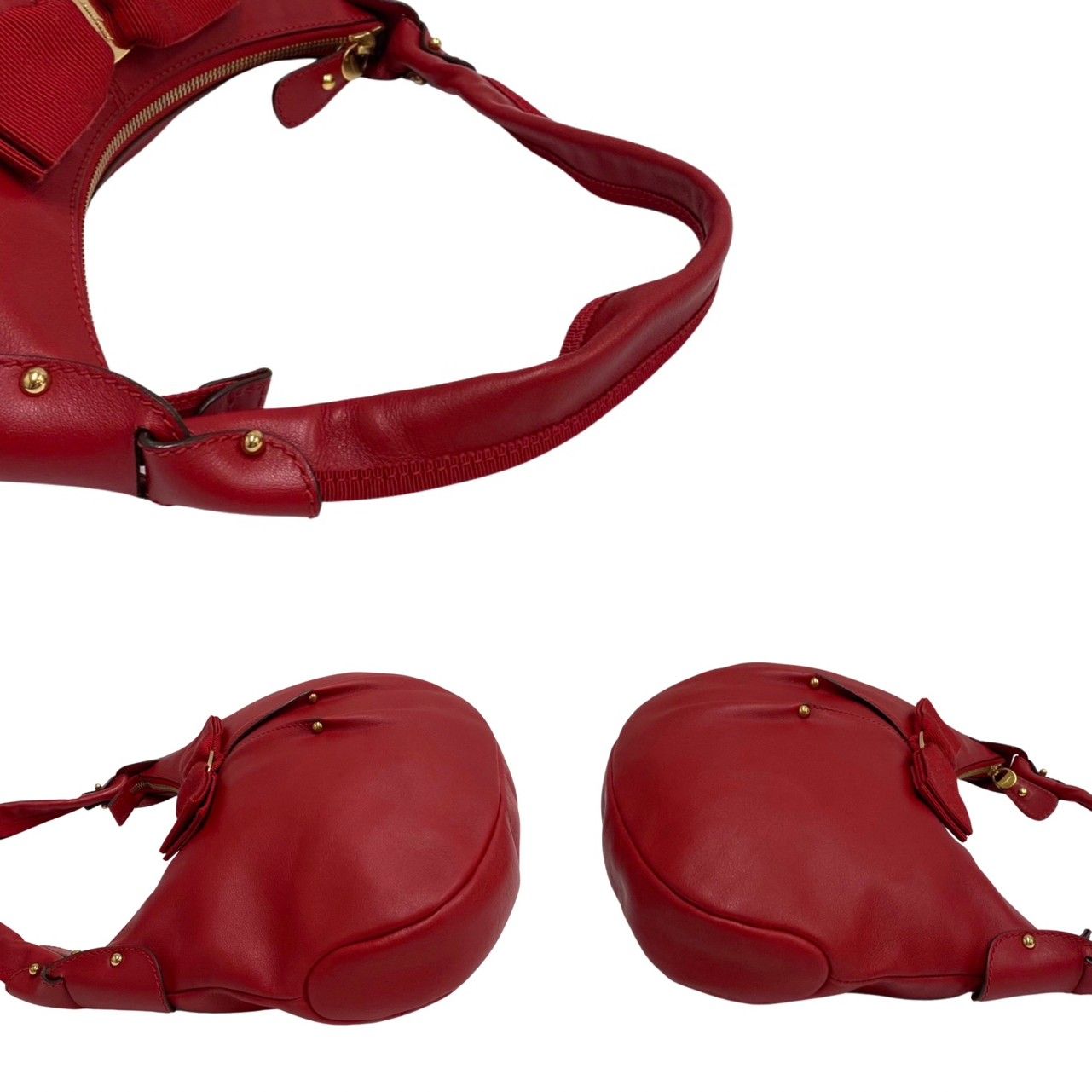 Salvatore Ferragamo/フェラガモ　リボン　セレモニー　バッグ FERRAGAMO フェラガモ Salvatore Ferragamo バッグ ハンドバッグ