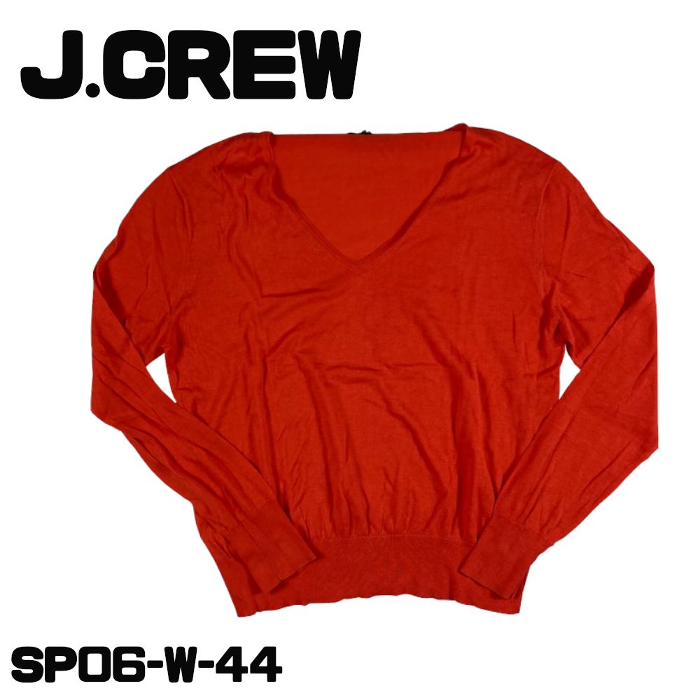 j.crew ジェイクルー ニット セーター vネック コットン100% 綿