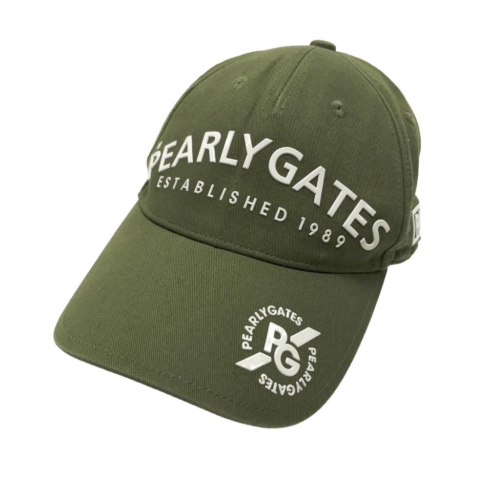 PEARLY GATES パーリーゲイツ  キャップ  カーキ系 FR [240101230694] ゴルフウェア ストスト
