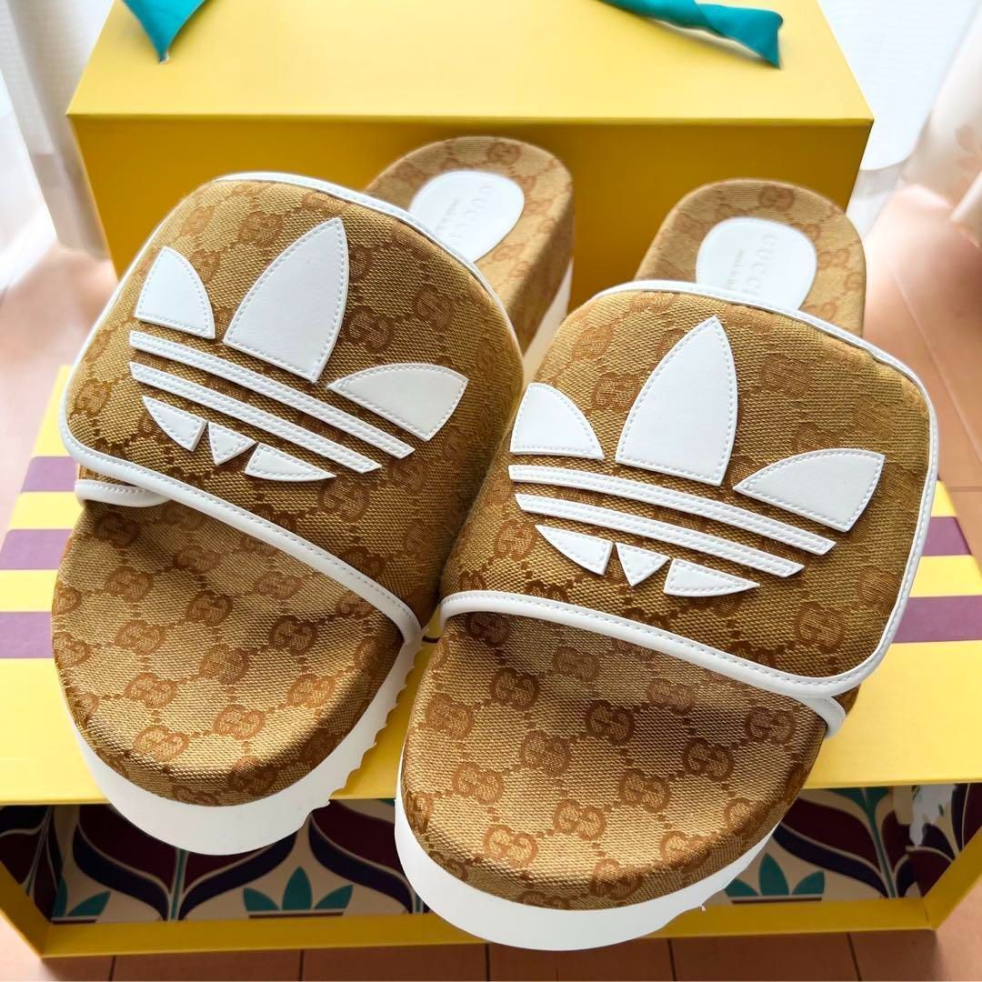 adidas GUCCI Monogram Slide Mesa