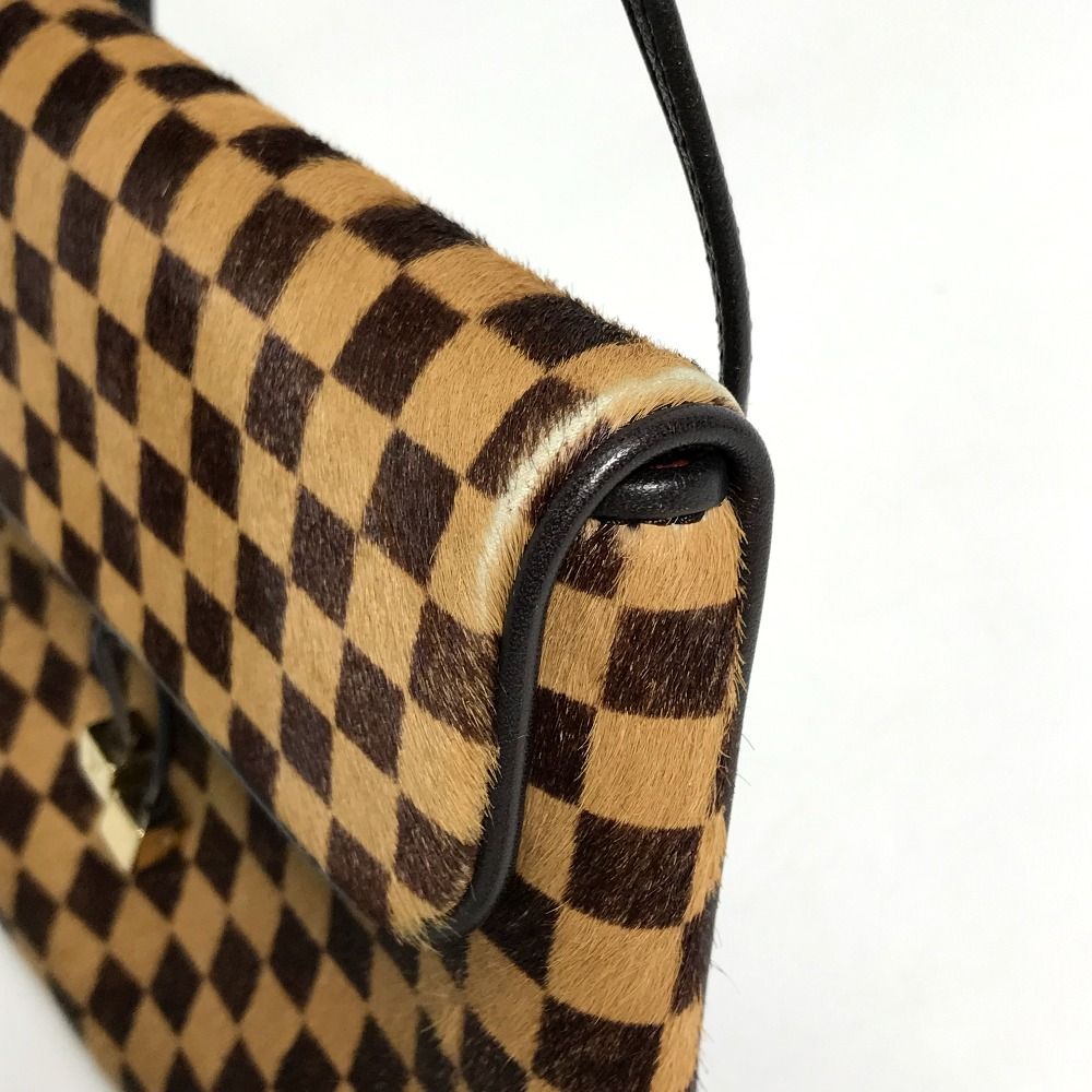 激安人気商品 ルイビイトンダミエソバージュガゼルポシェットハラコ