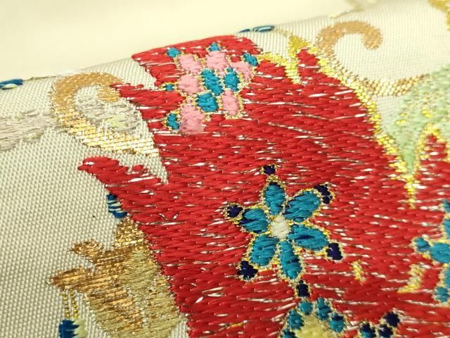 専用帯942 ●龍村晋謹製 竜匠錦 高級 正絹 六通 袋帯 新品 龍村晋謹製 着物“天平最勝王瑞宝錦…プレミアム”正絹 全通