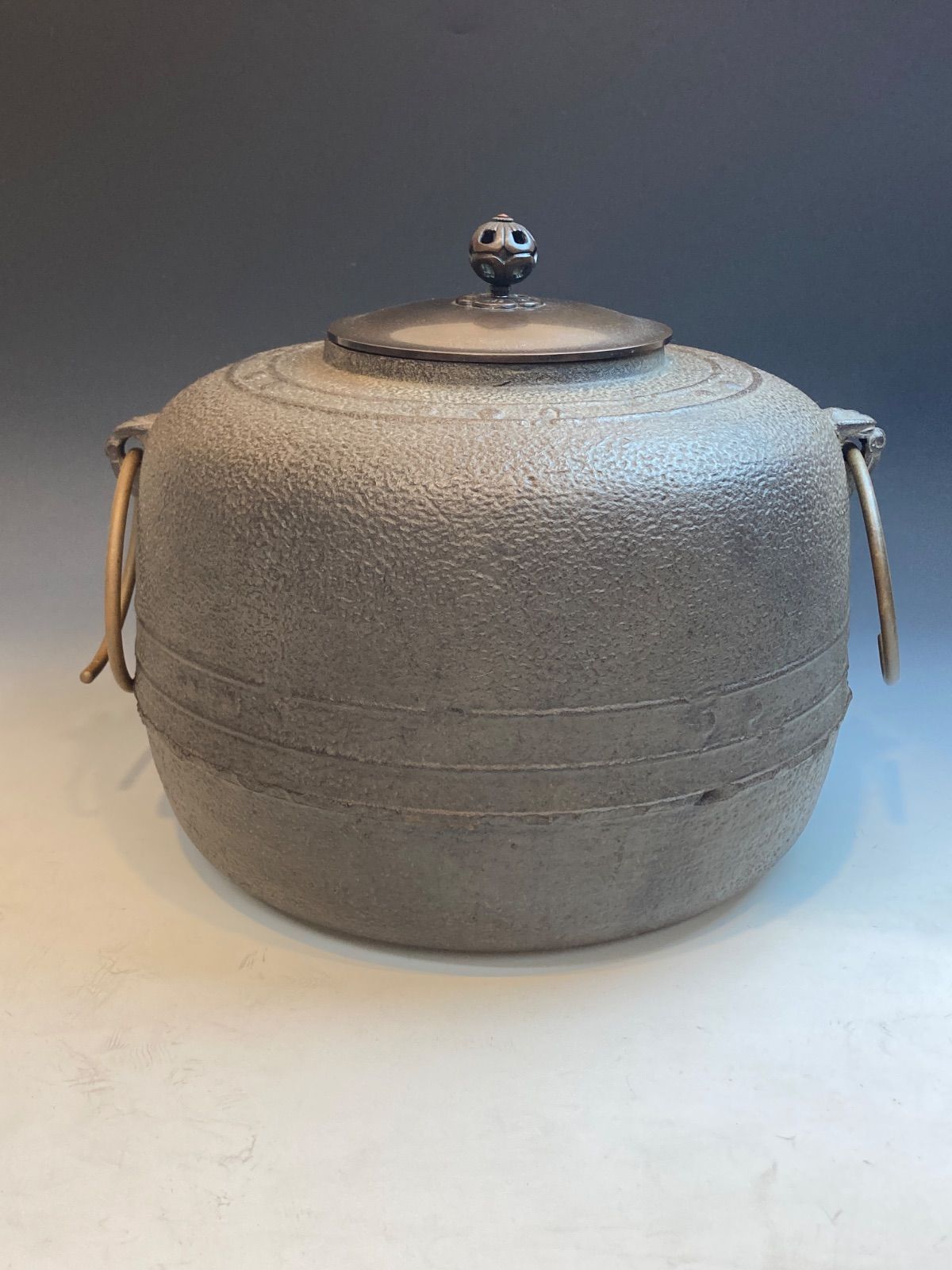 萬代屋釜 釜環付