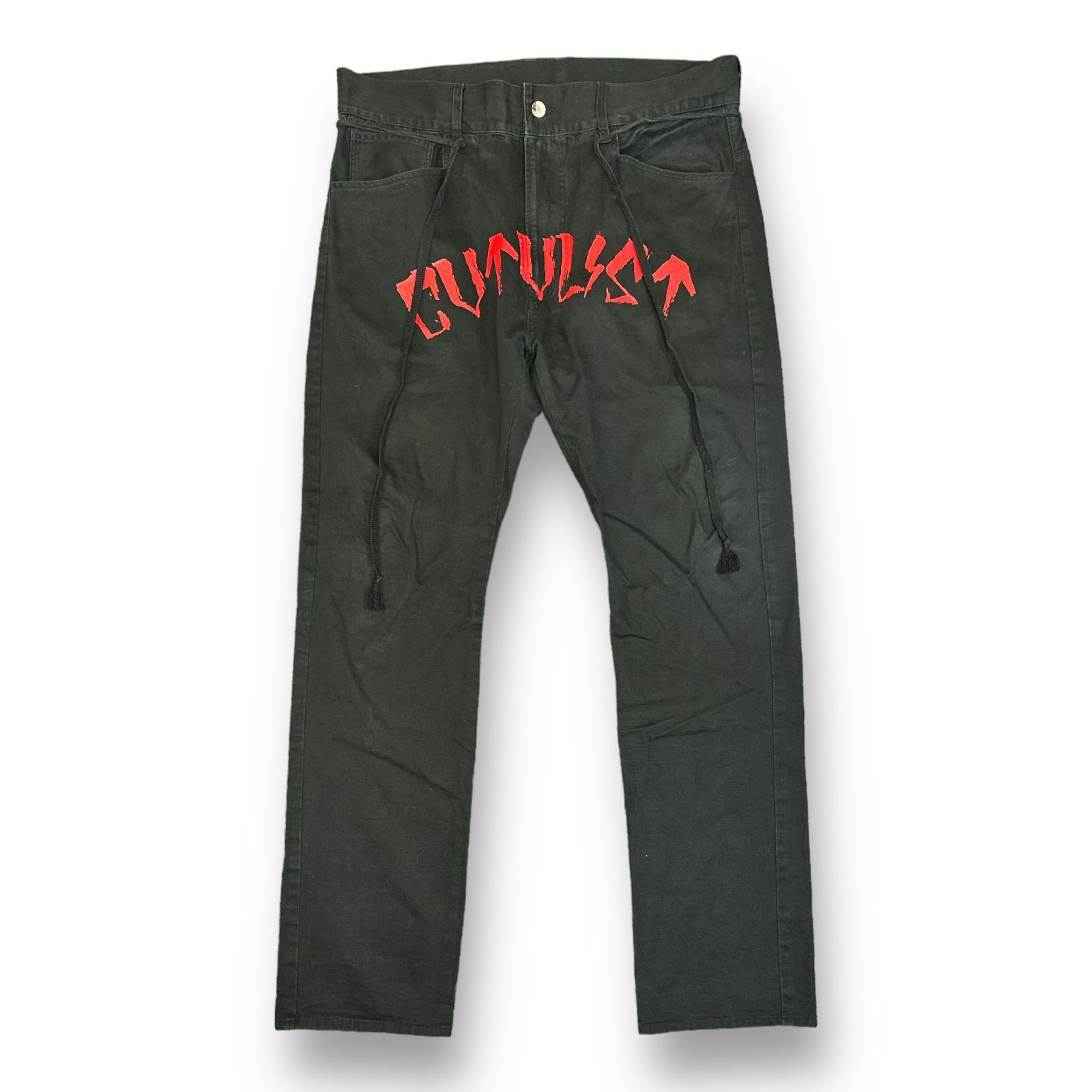 CVTVLIST twill pants 2201010402 アンダークロス ロゴ ツイル パンツ