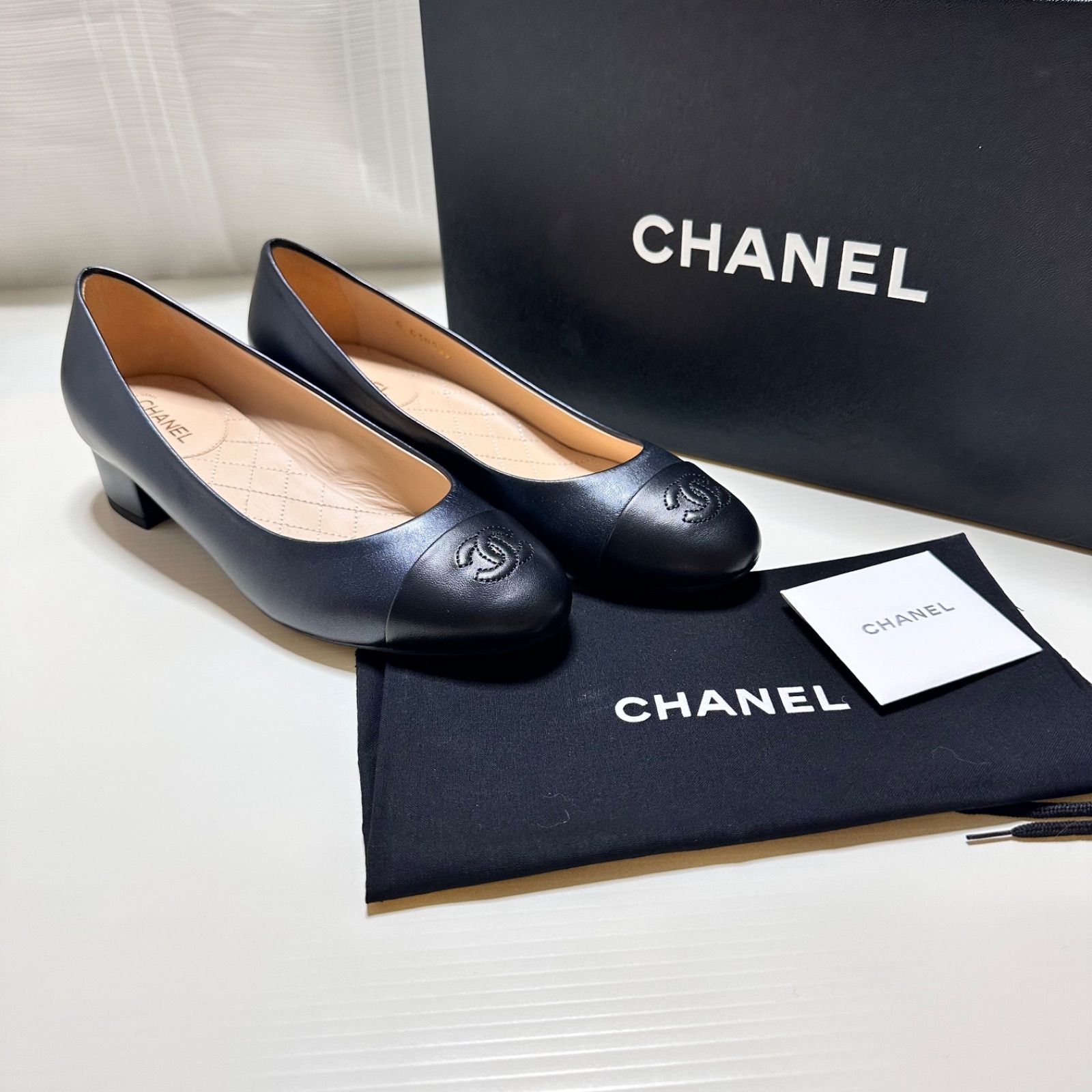 CHANEL シャネル ココマーク バレリーナ バレーシューズ フラット 