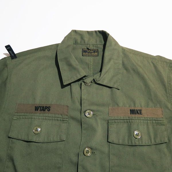 WTAPS ダブルタップス 16SS BUDS SS/SHIRT.COPO.SERGE 161GWDT-SHM06 