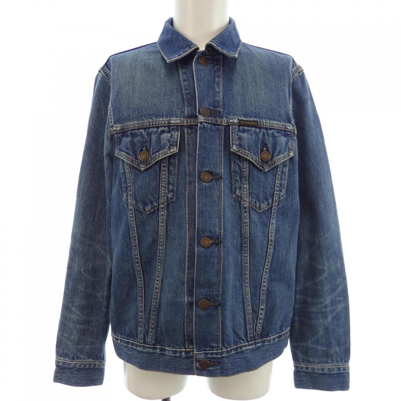 hysteric glamor デニムジャケット ジップデニムジャケット|HYSTERIC GLAMOUR MEN | HYSTERIC