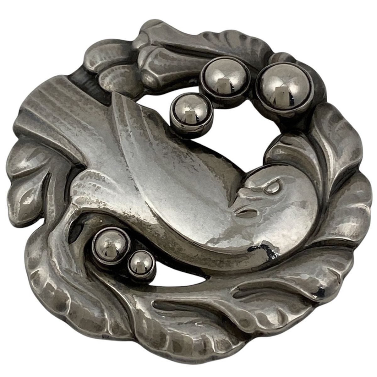ジョージジェンセン GEORG JENSEN バード ブローチ