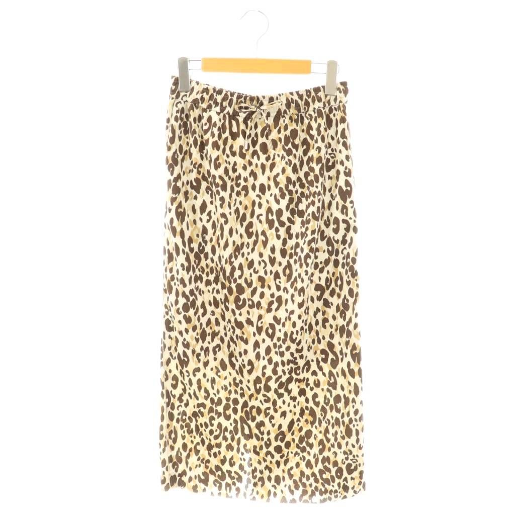 ⭐︎最終値下げ⭐︎新品未使用タグ付【marmors】ロングスカート マルモア marmors 24AW original leopard skirt スカート ロング