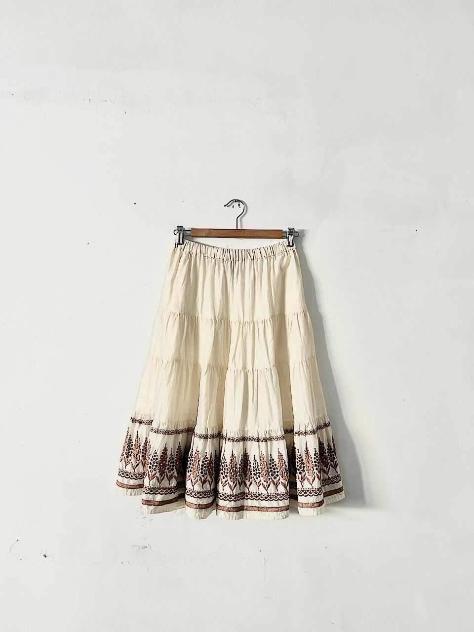 tricot Comme des Garçons 刺繍ギャザーフ スカート