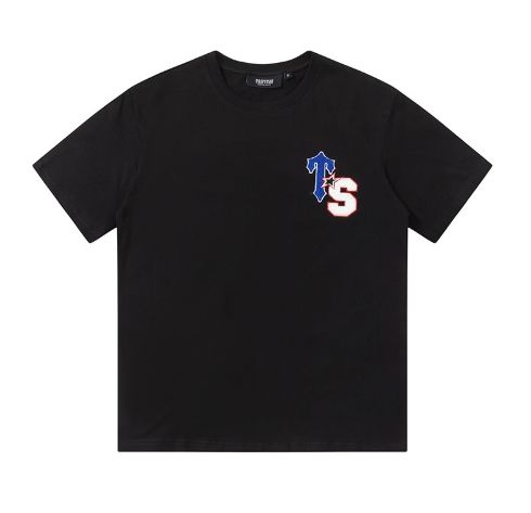 Trapstar トラップスタールーズ夏の半袖Tシャツ Trapstar トラップスタールーズ夏の半袖Tシャツ