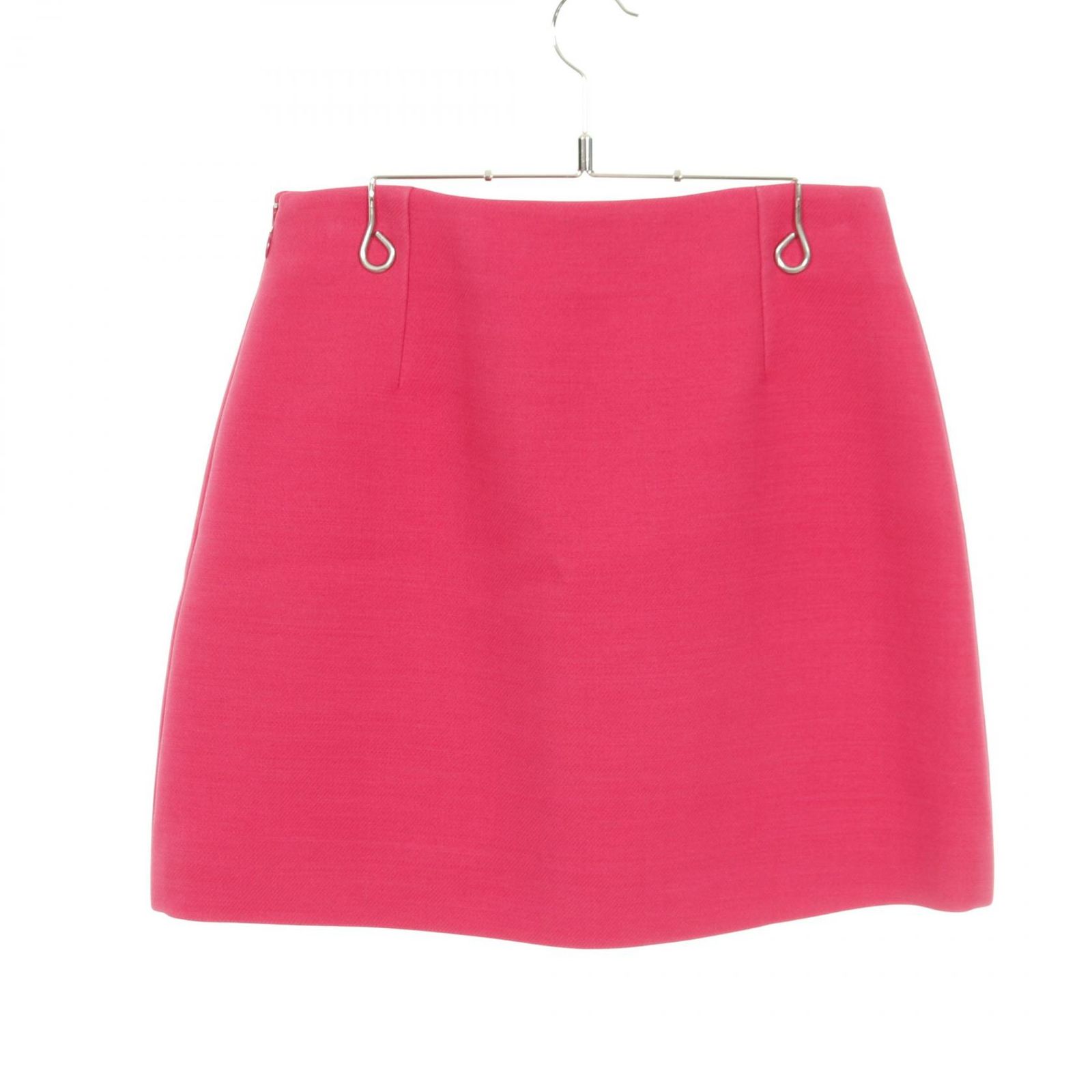 クリスチャンディオール Christian Dior スカート ウール シルク ミニスカート レディース Used A