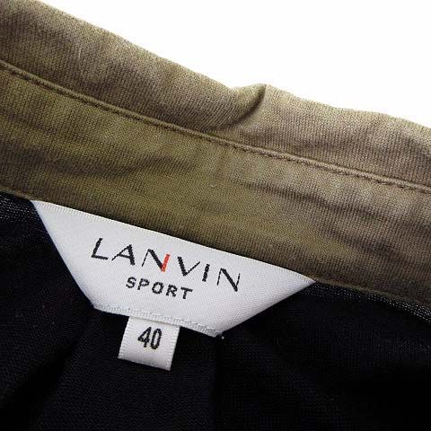 ランバン スポール LANVIN SPORT シャツ ポロシャツ 7分袖 バイ