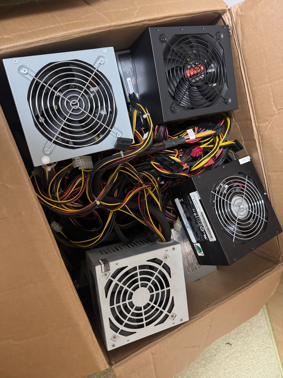 通電 済 500W 電源ユニット 10個セット