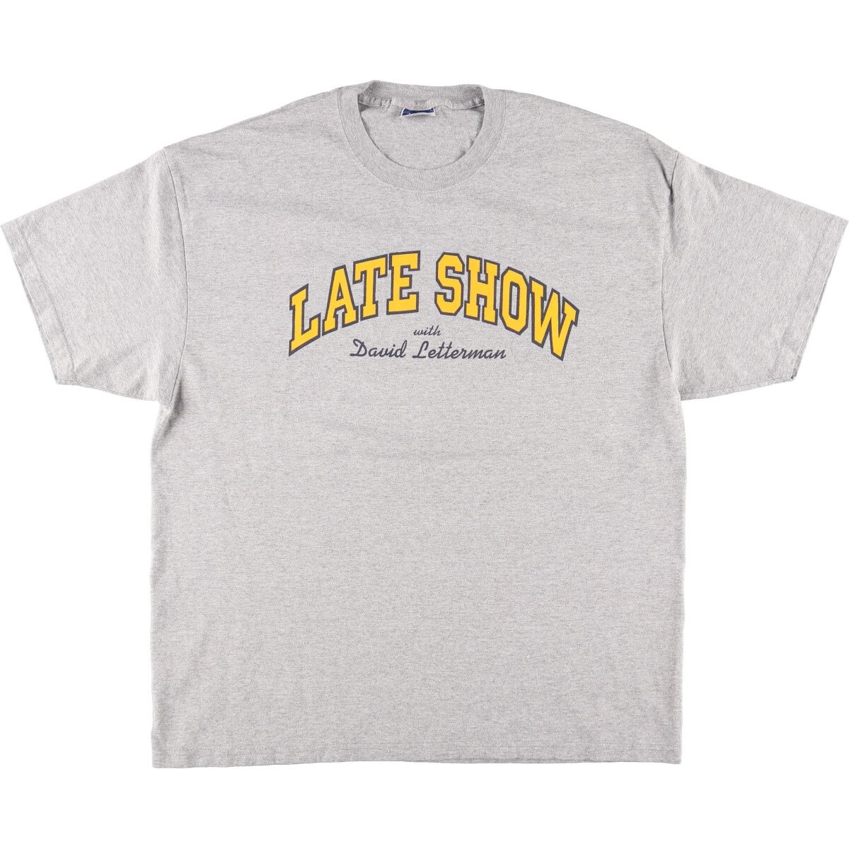 古着 チャンピオン Champion Late Show with David Letterman プリントTシャツ メンズXL/eaa431884