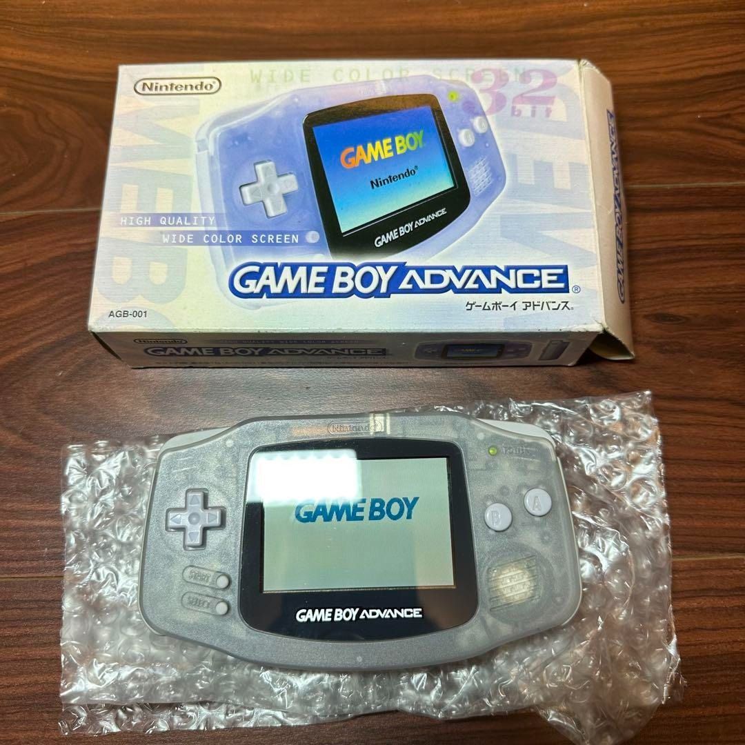 ニンテンドー ゲームボーイアドバンス ミルキーブルー 4571
