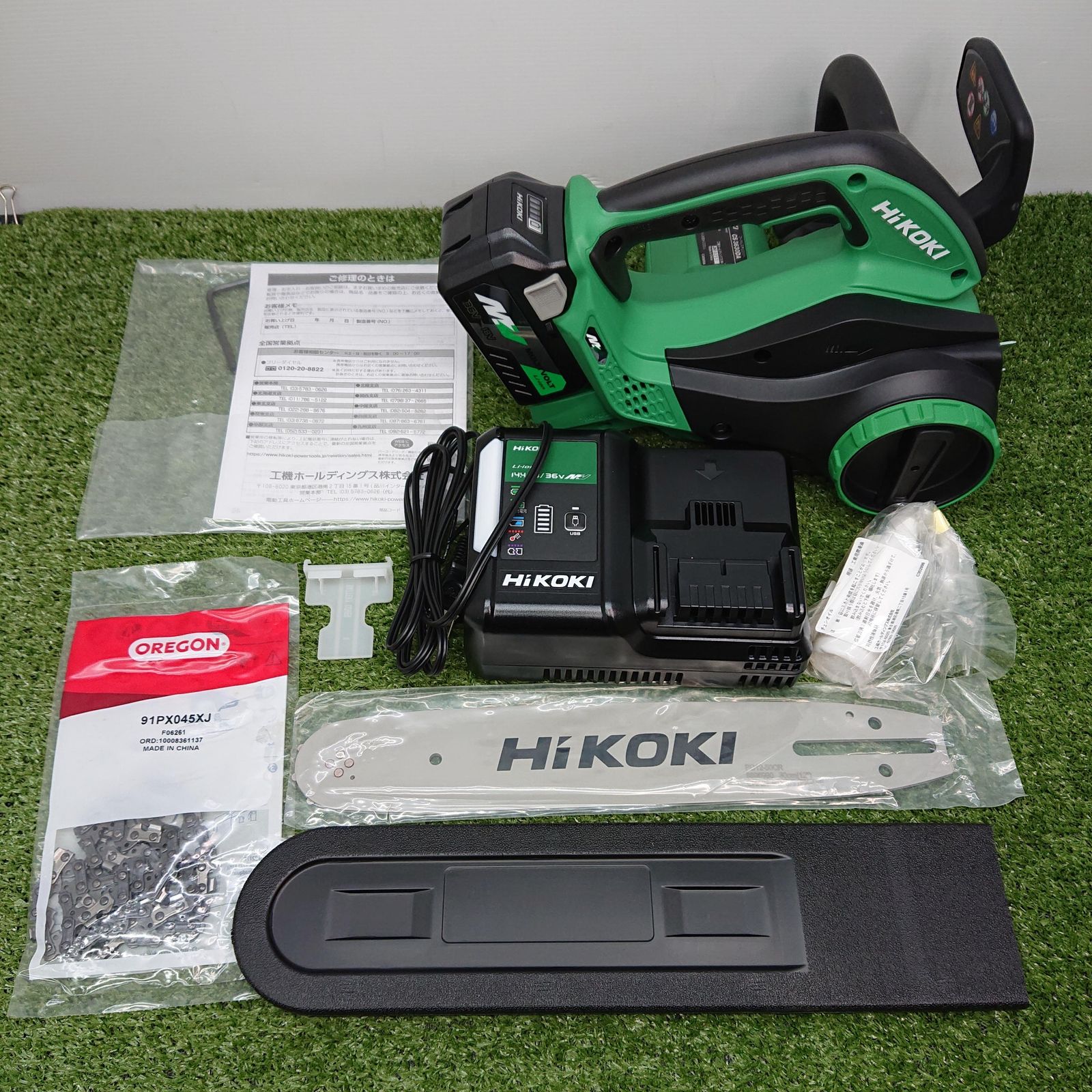 ♥品 HiKOKI CS3630DA XP コードレスチェンソー 36V 切断長300mm 0323