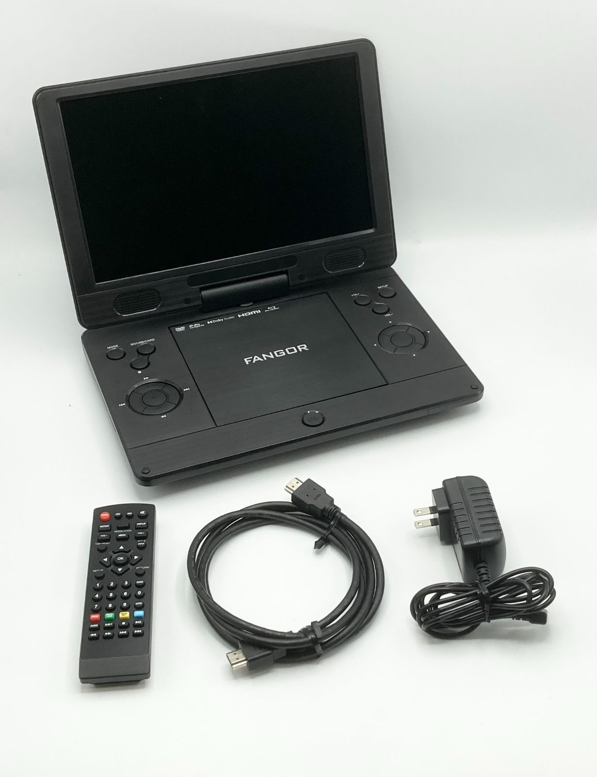 FANGOR ポータブルブルーレイプレーヤー モデルNo:F-BR126 - DVDレコーダー