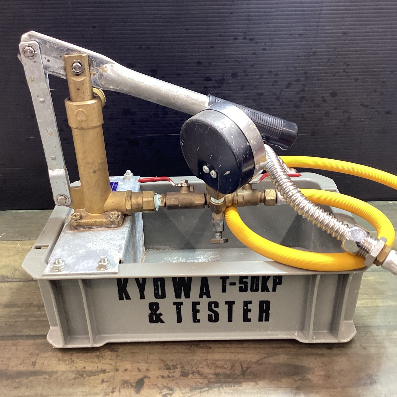 キョーワ(KYOWA) 水圧テストポンプ手動式 T-50K-P 【東大和店】 - メルカリ