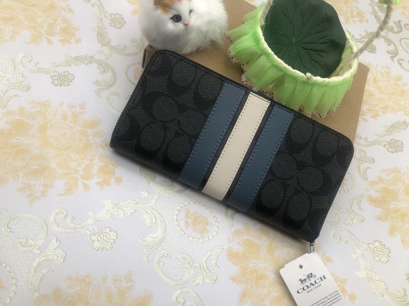 コーチ COACH 長財布 財布 ジップ ウォレット ラウンドファスナー 財布