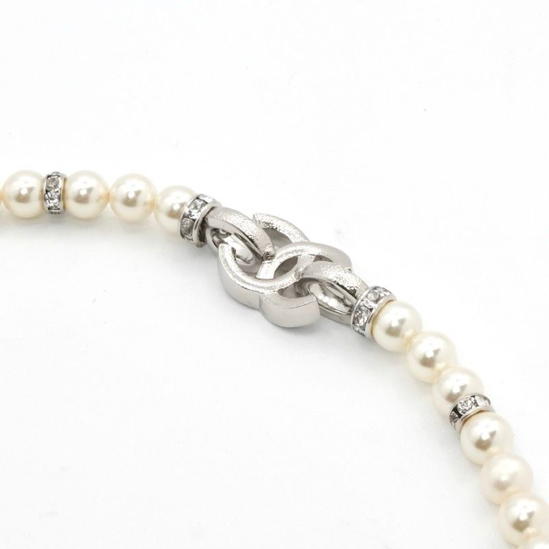 シャネル CHANEL ブレスレット バングル カフ シルバー 25SS