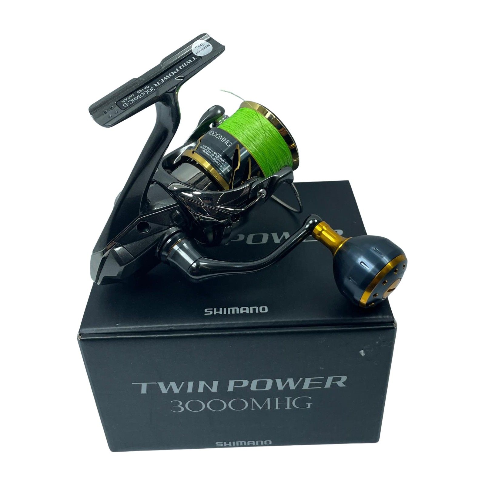 SHIMANO - SHIMANO シマノ 20ツインパワー 3000MHG 04143 夢屋ハンドル SHIMANO シマノ 20ツインパワー 3000MHG 04143 夢屋ハンドル