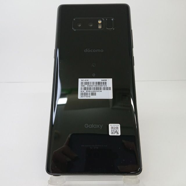 Galaxy Note 8 Black 64 GB SIMフリー化済み Galaxy Note8【スペック