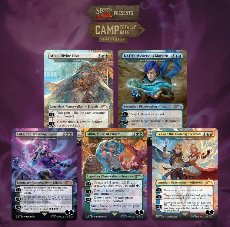 Secret Lair 初音ミク 春 英語 EN FOIL MTG SLDの通販 Old_mtg