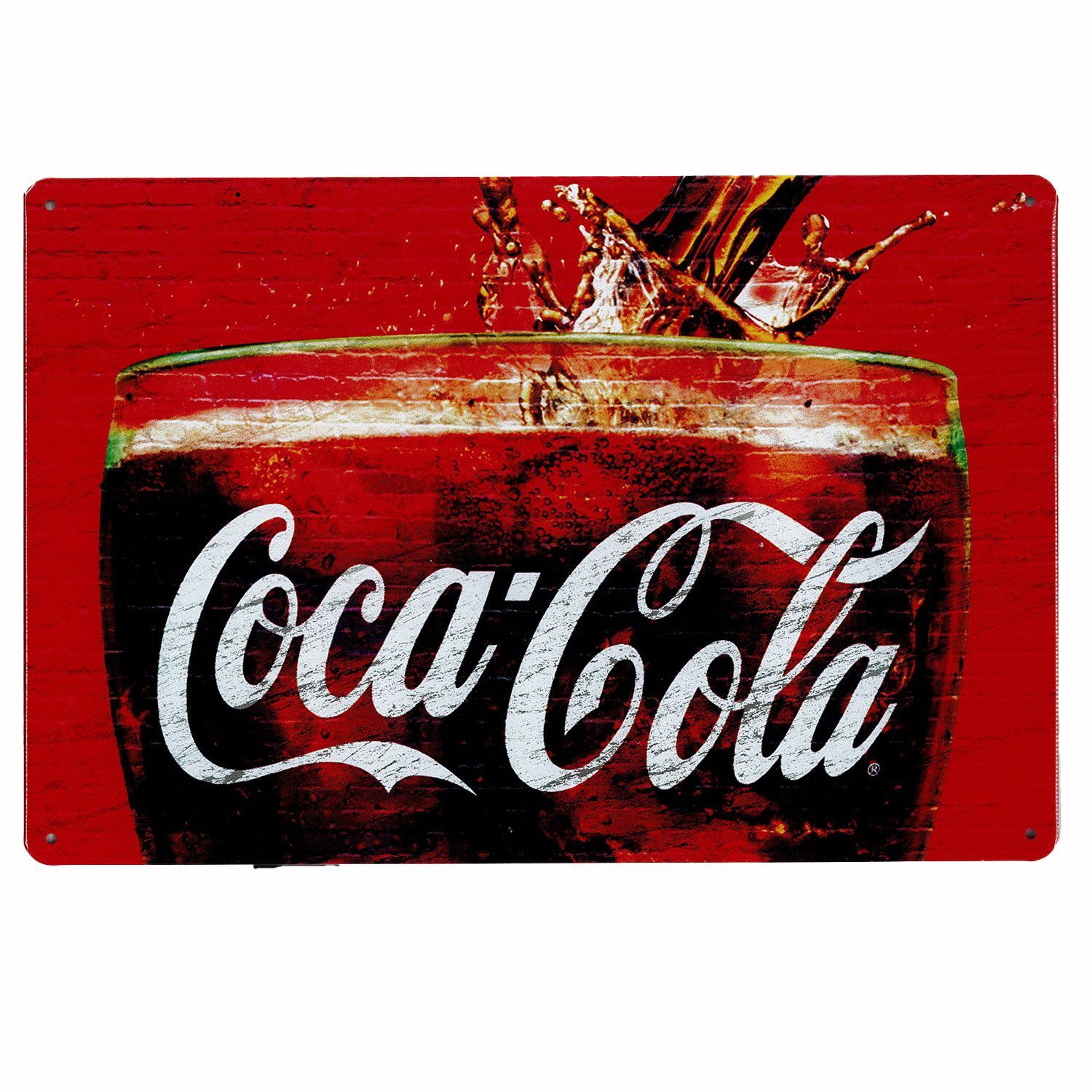 up コーラブリキ看板 Coca Cola ブリキ看板 コカコーラ PART OF EVERY DAY ブリキ