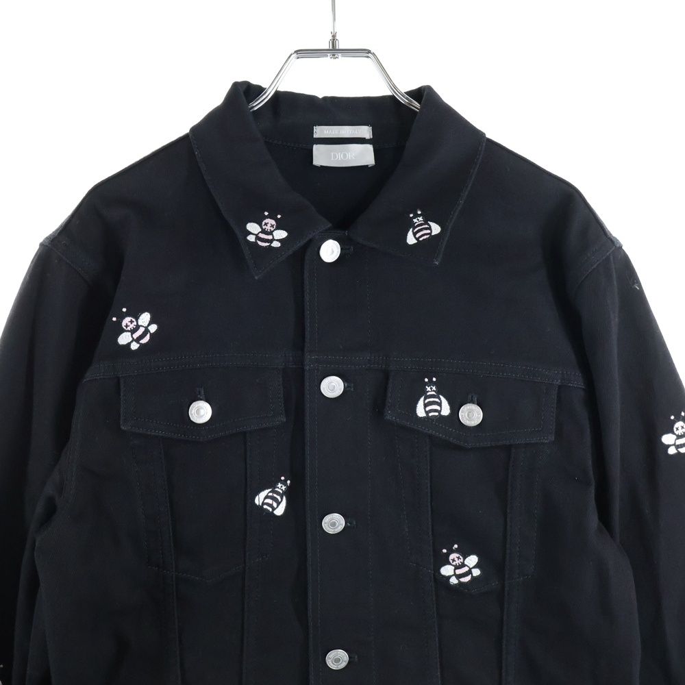 DIOR (ディオール) ×KAWS カウズ BEE 刺繍 デニム トラッカー