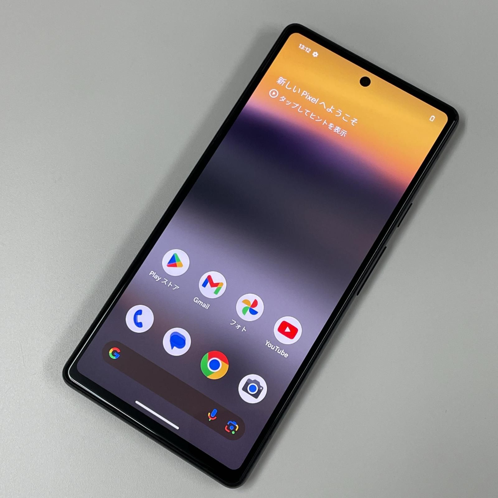Google Pixel 6a チャコール au ムスビー｜安心保証 美品 au Google Pixel 6a チャコール