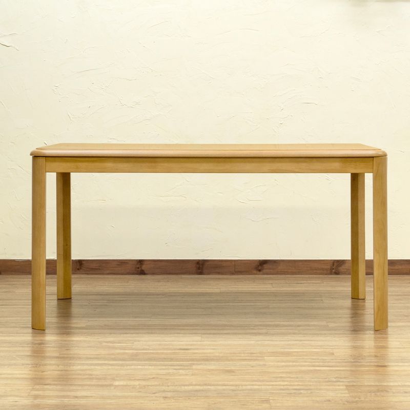 こたつテーブル ダイニングテーブル 4人掛け 長方形 椅子式 要組立 UV ...