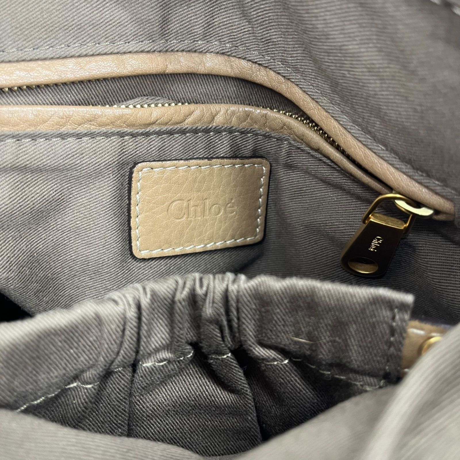 ○美品 クロエ Chloe マーシー レザー ハンド、トート バッグ カバン 