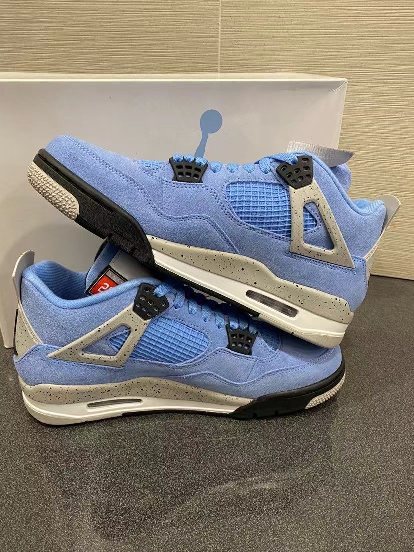 NIKE AIR JORDAN 4 RETRO ナイキ エア ジョーダン 4 レトロ UNIVERSITY BLUE/TECH GREY/WHITE/BLACK ct8527-40