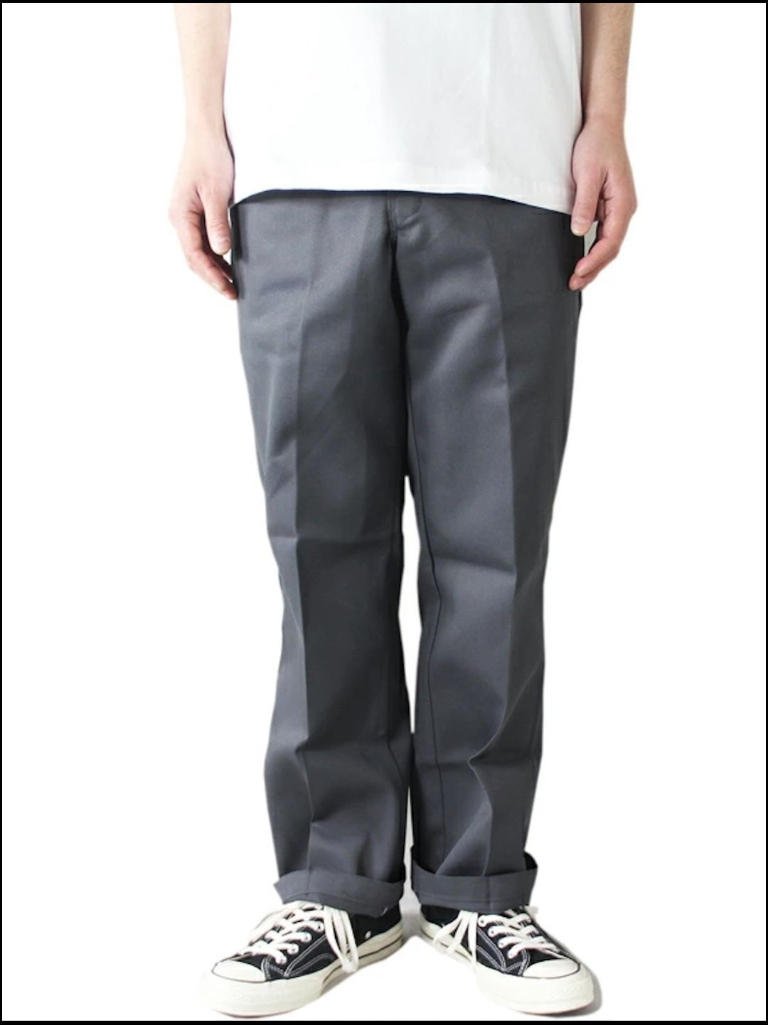 送料無料新品Dickies ディッキーズ874 チャコールグレー W34 L32