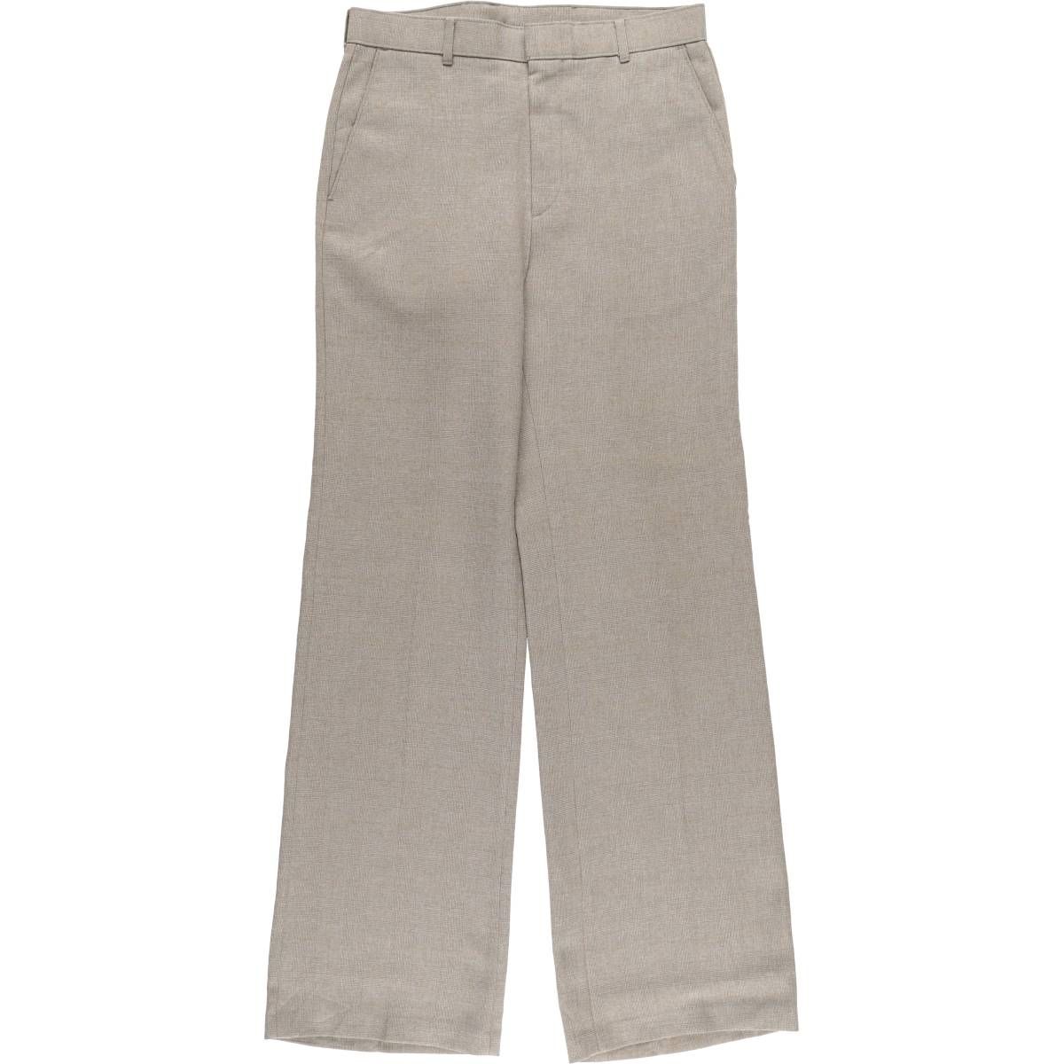 古着 80年代 リーバイス Levi s ACTION SLACKS STA-PREST スタプレ チェック柄 スラックスパンツ メンズw32相当 ヴィンテージ|eaa542374