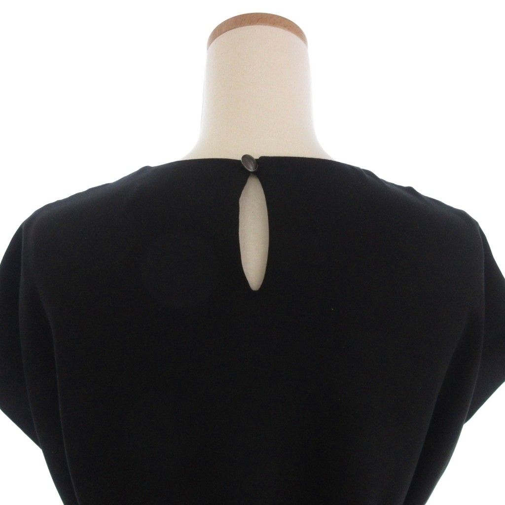 アドーア ADORE ワンピース ロング フレンチスリーブ レース 刺繍 花柄  