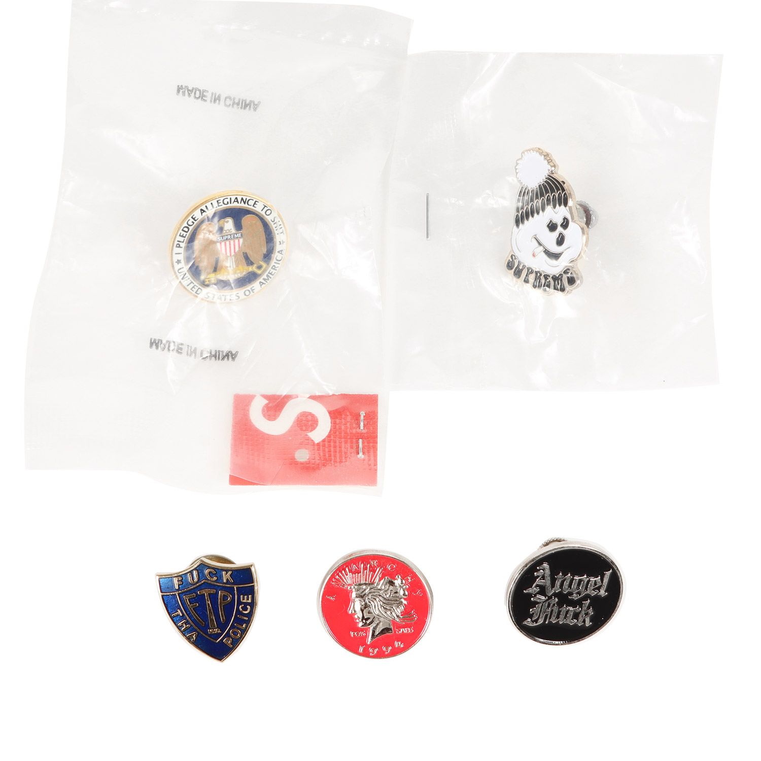 Supreme - supreme ピンバッチセット supreme ピンバッチ セット