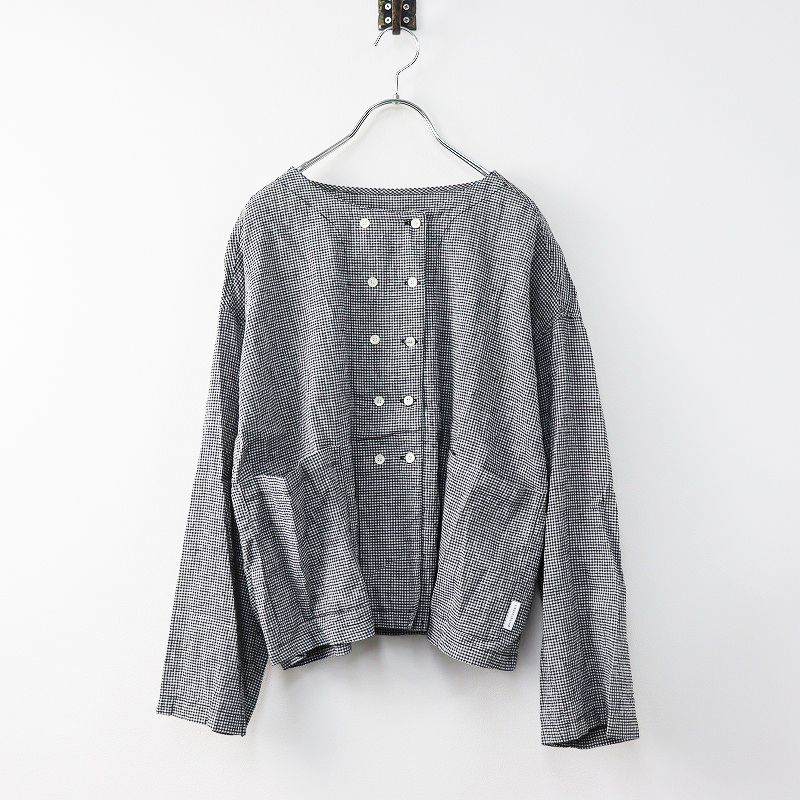 UpcycleLino ギンガムシャツジャケット ネストローブ 2024SS