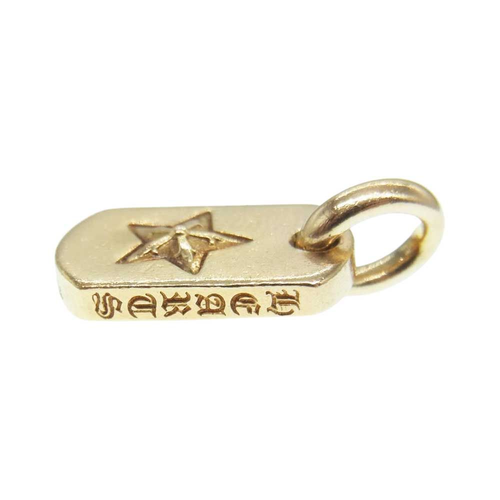 CHROME HEARTS クロムハーツ（原本無） ペンダントトップ 22K DOG TAG