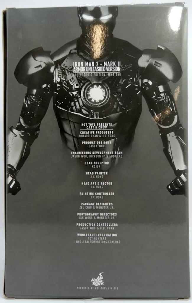 HOTTOYS MOVIE MASTERPIECE IRON MAN MARK 2 / ARMOR UNLEASHED (限定