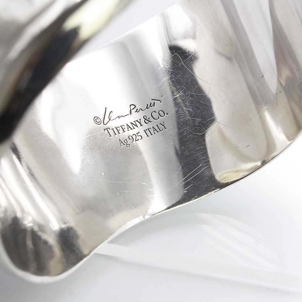 ティファニー ボーンカフ スモール 左手用 シルバー925 Mサイズ ティファニー ボーンカフ スモール 左手用 シルバー925 Mサイズ