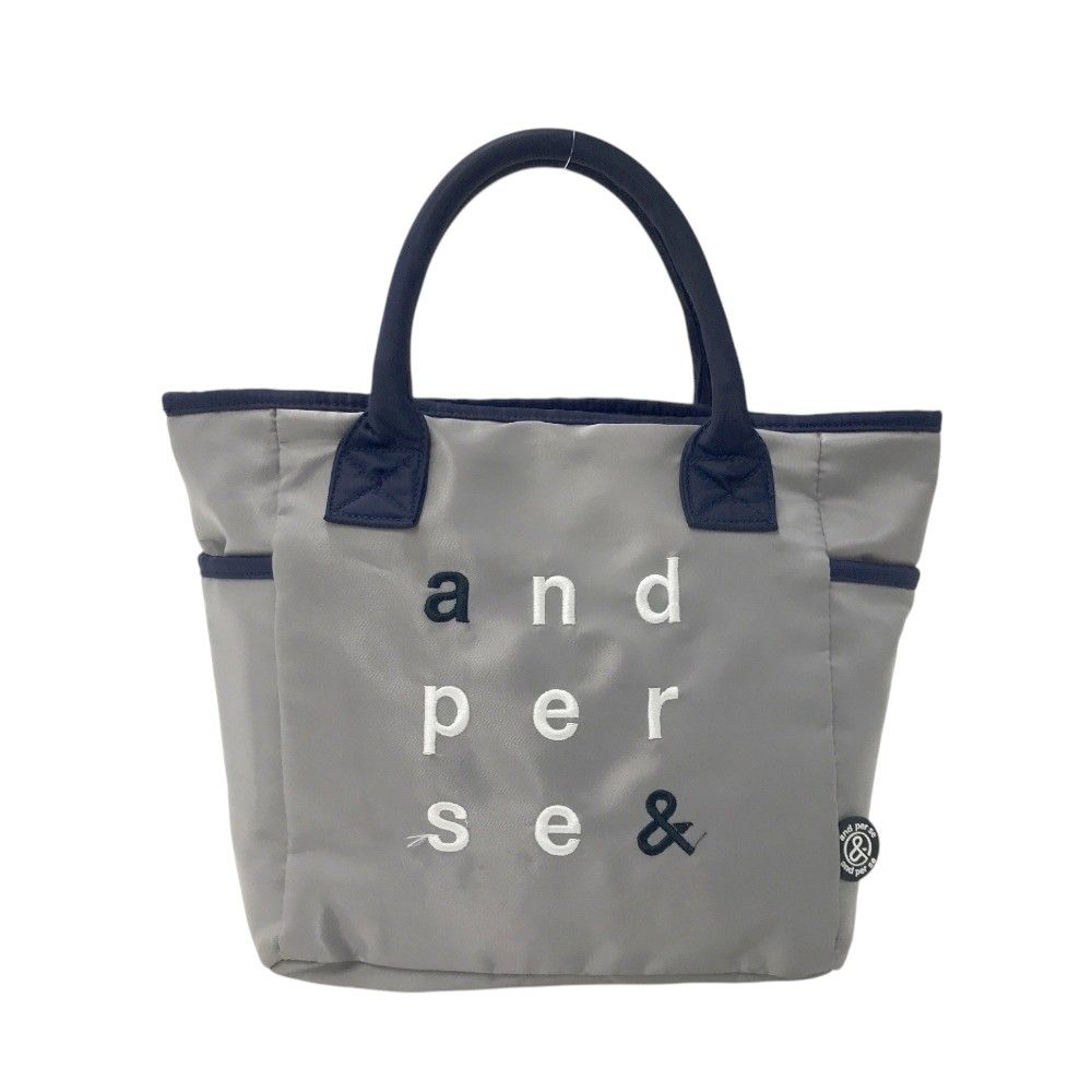 AND PER SE アンパスィ カートバッグ グレー系 [240101431651] ゴルフ